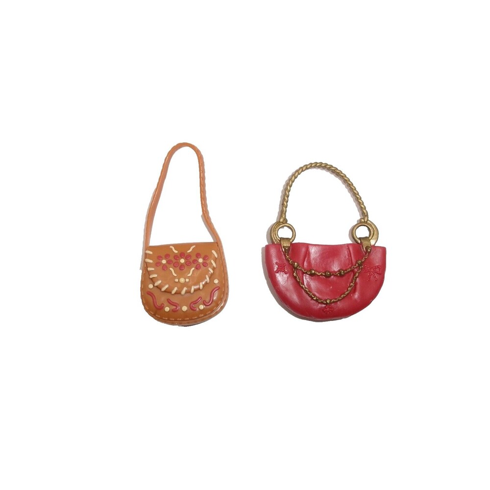 My Scene Barbie Purse Bag Pocketbook Lot of 2 Fashion Fever Teens on the Scene